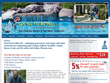 Tablet Screenshot of poolservicemesaaz.com